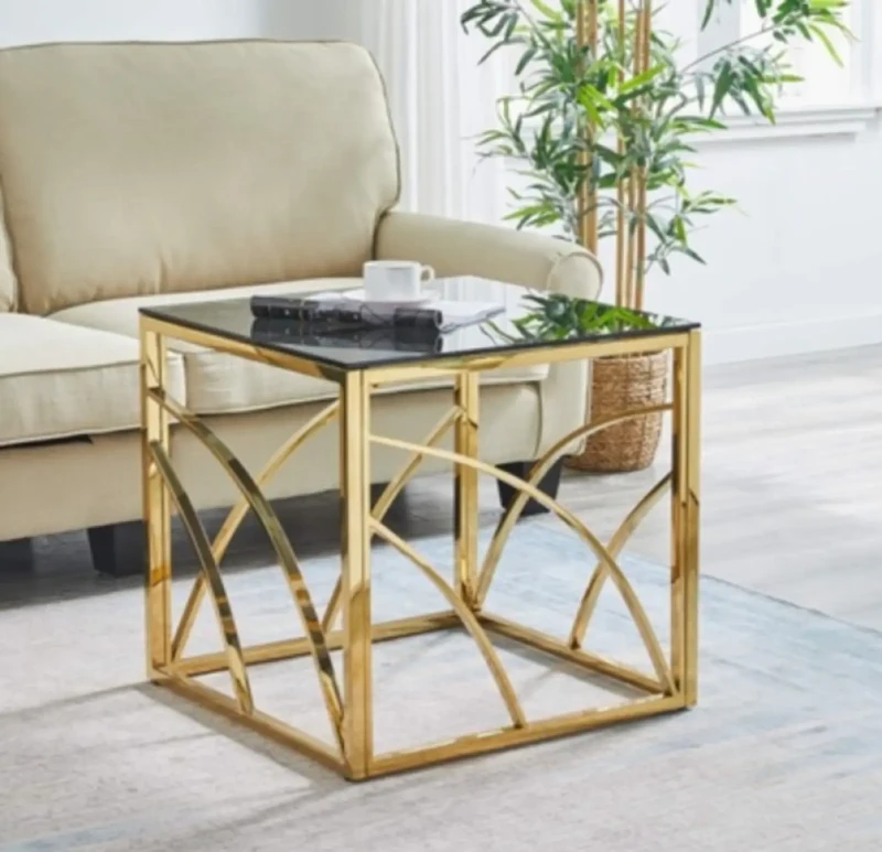 Small Stainless Square table - Size 45cm