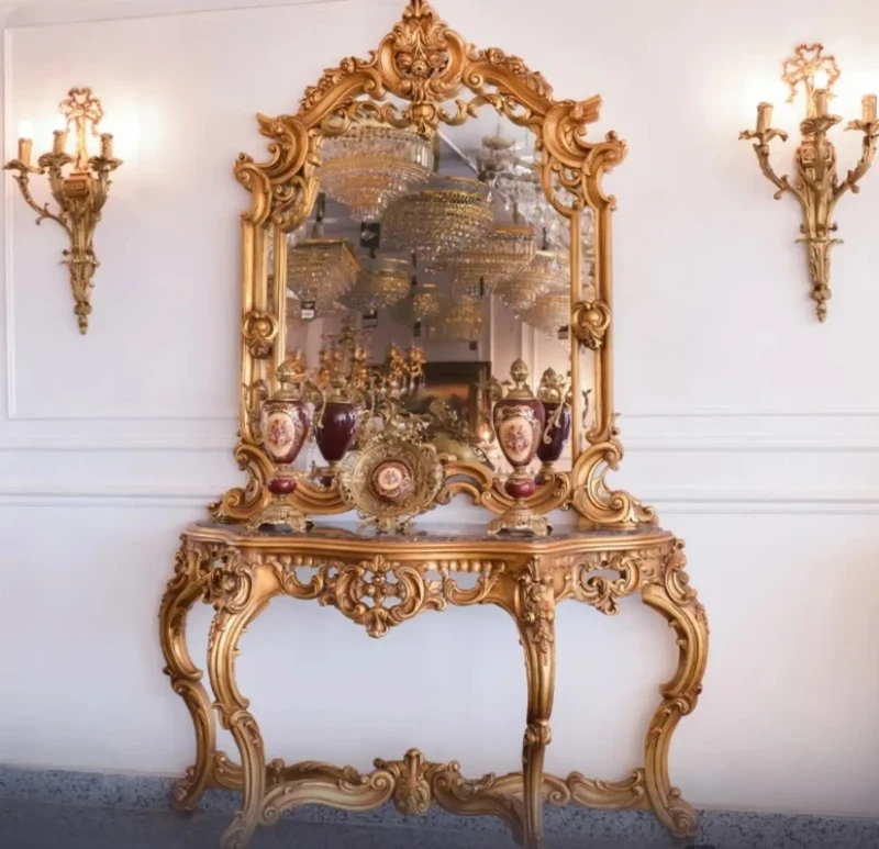 Gilded console