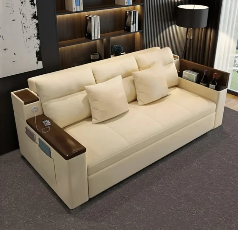 Modern Coffee Sofa Bed