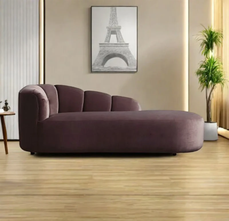 Bedroom Chaise Longue | Brown