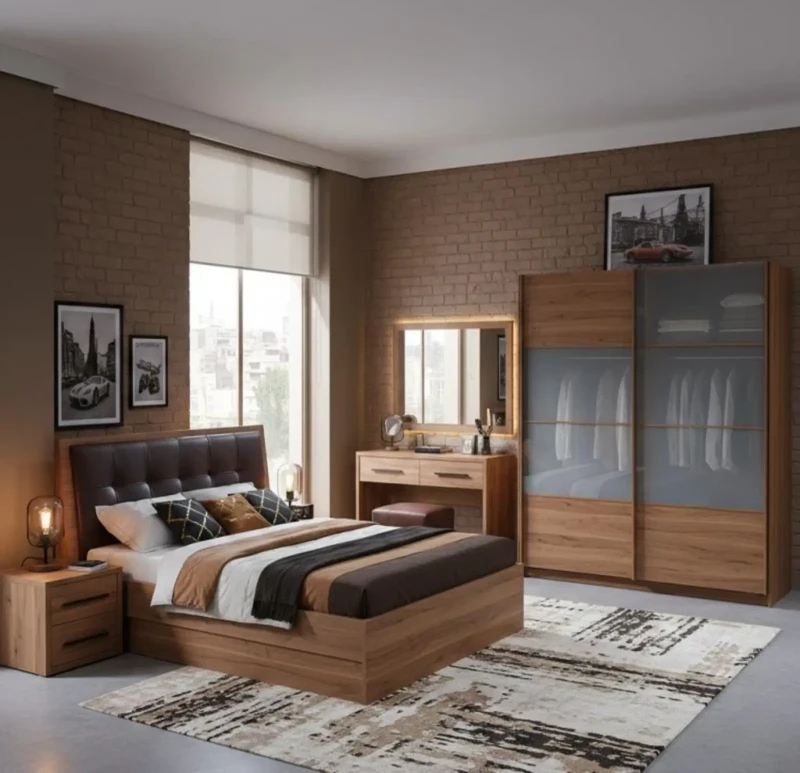 Youth Room 4 Pieces | Brown
