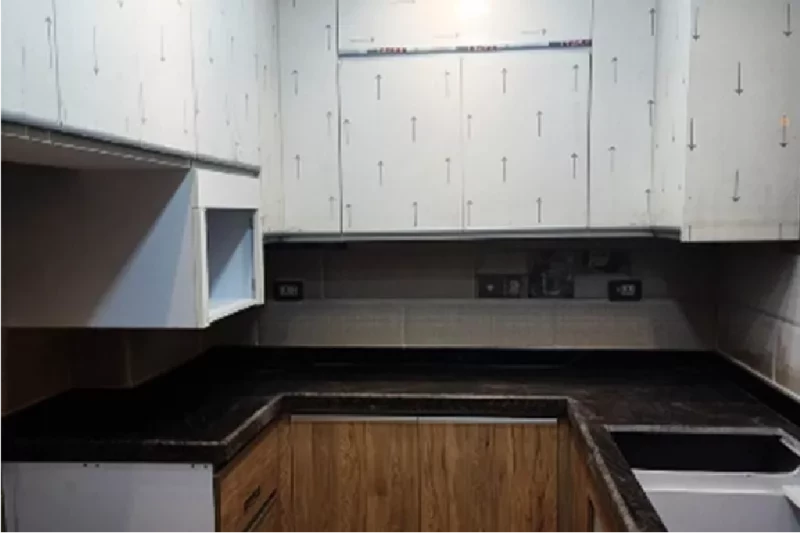 Modern White Polylac Kitchen