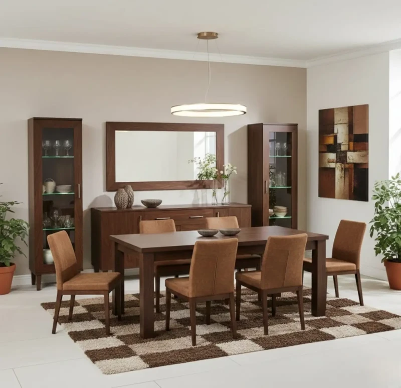 Modern Dining Room | Brown