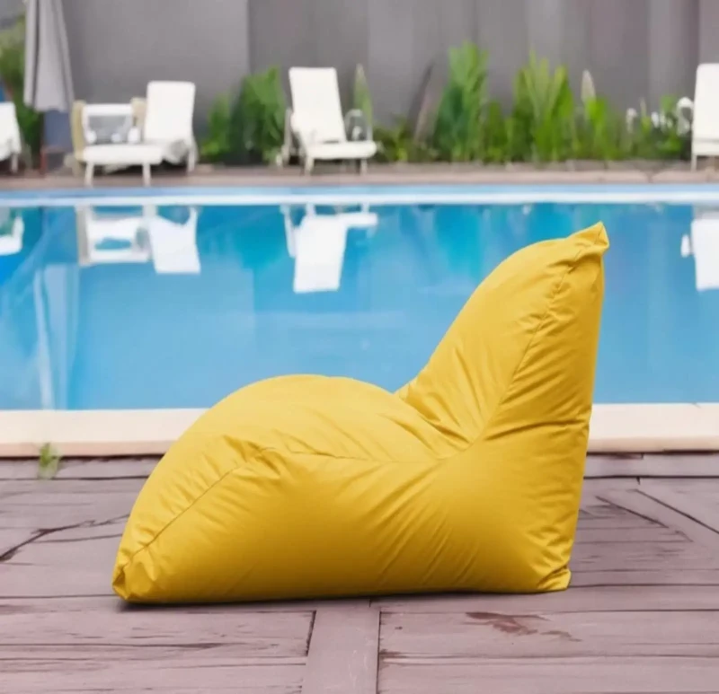 Waterproof Chaise Longue | Yellow