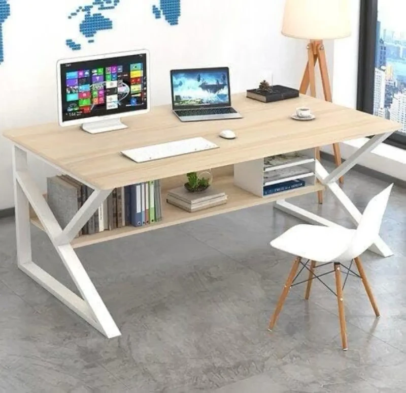 Modern Desk - Beige