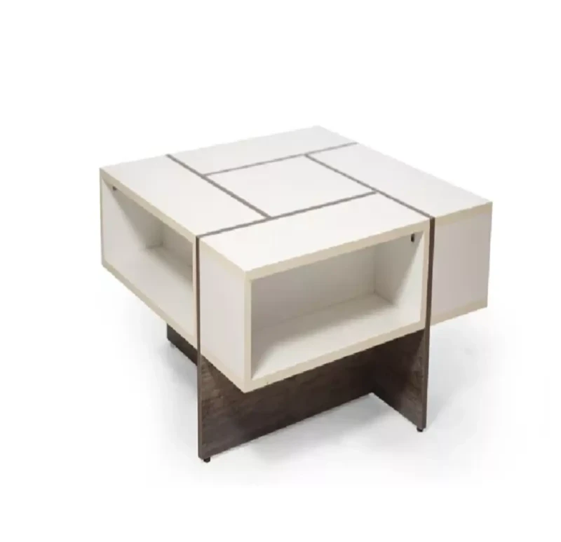 Modern Square Table | White