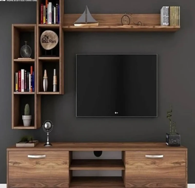Modern Brown Screen Library