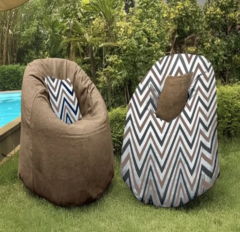 Bean Bag Set 4 Pieces | Cafe & Zigzag