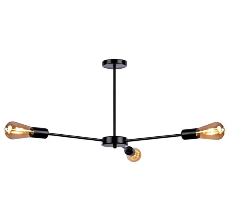 Modern Tia Chandelier | Black