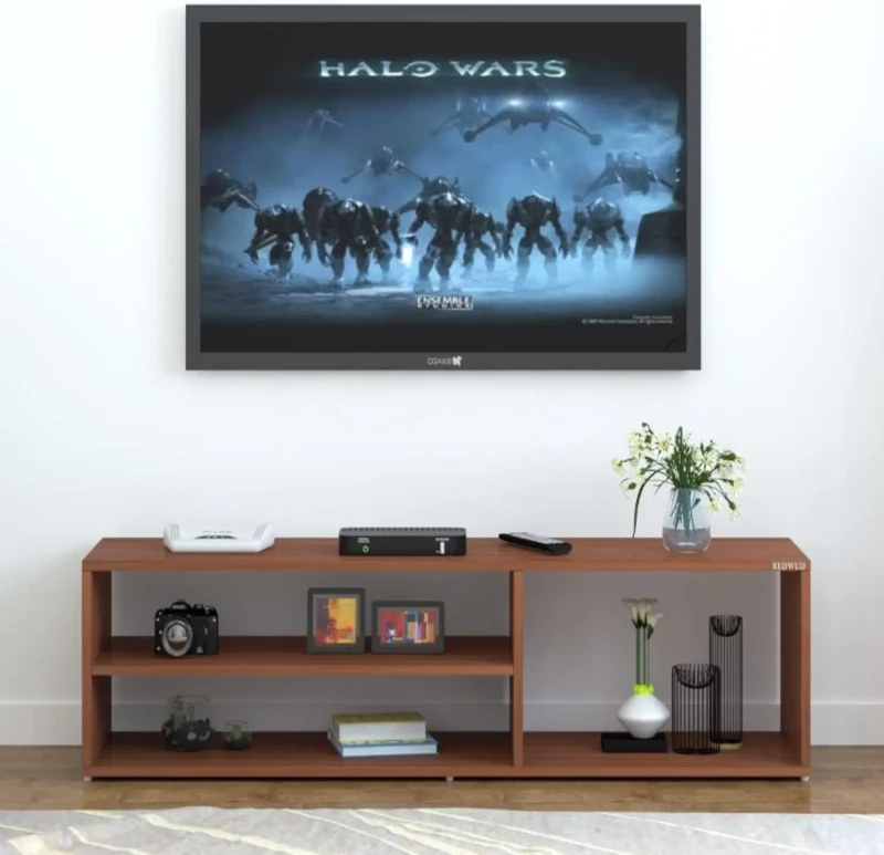 Modern Display Table With Shelves