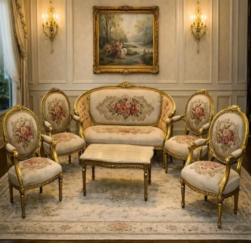 Classic Golden Beige Salon