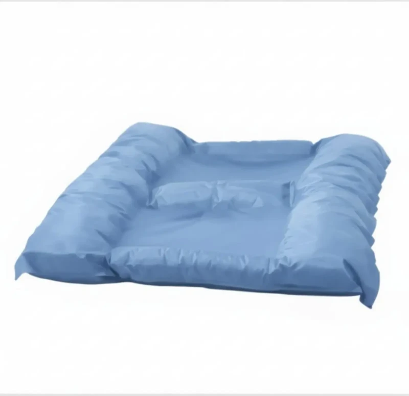 Double Floating Water Bean Bag Chair | Light Blue