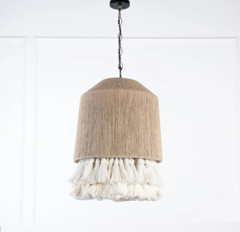 Modern Boho Chandelier | Macrame