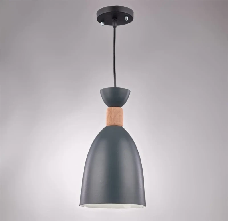 Modern Gray and Beige Ceiling Light