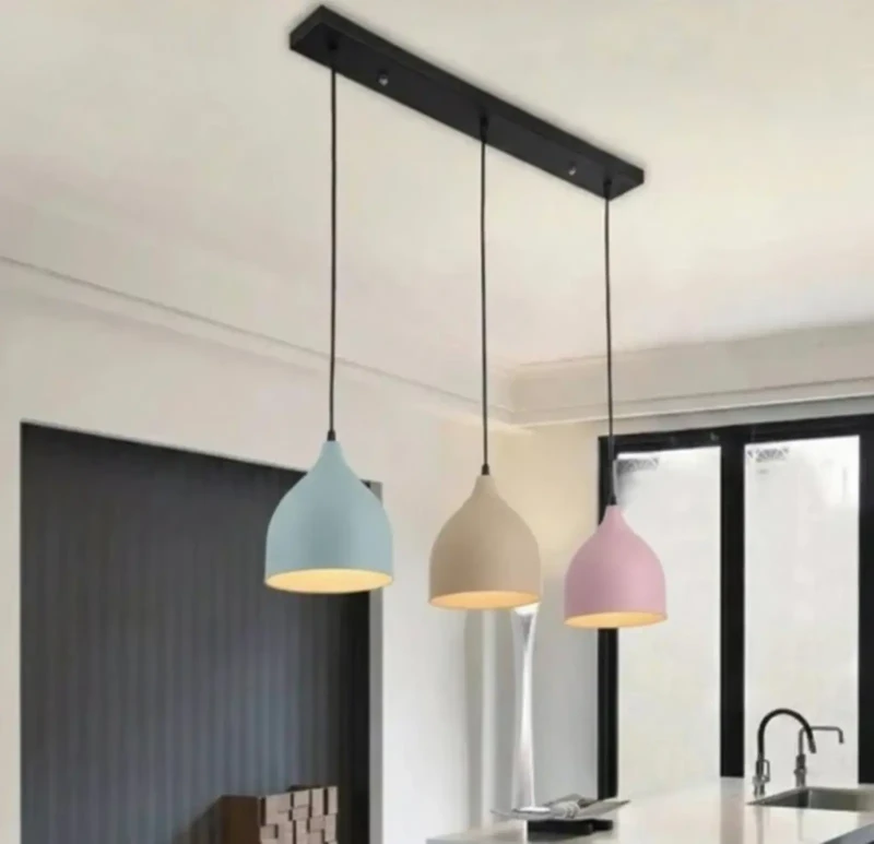 Modern Ruler Pendant | Multi-Colored