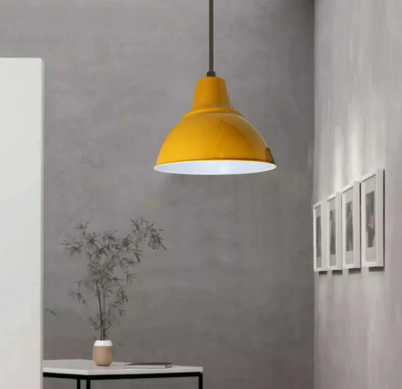 Yellow Modern Ceiling Lamp