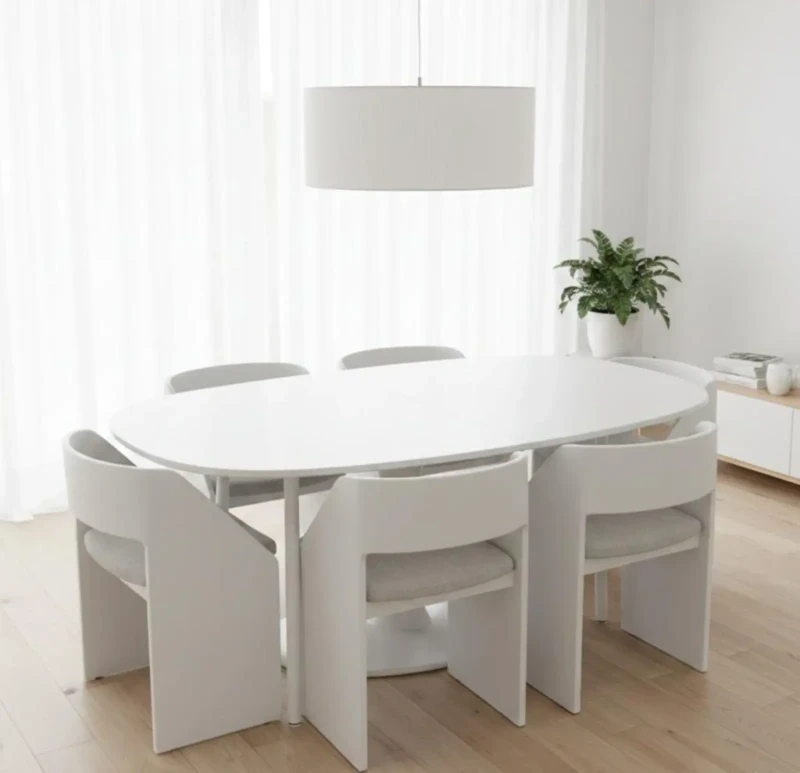 Dining table Oval shape