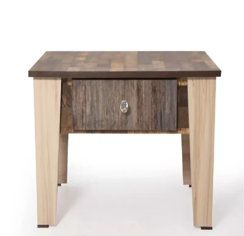 Modern Living Room Table | Wooden and Beige