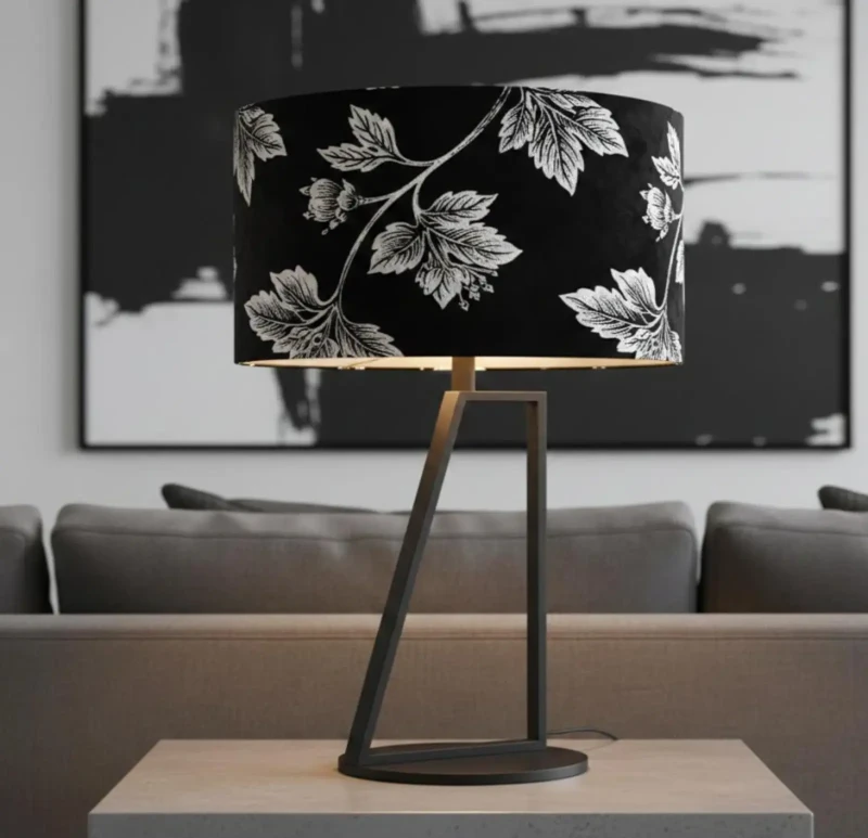 Modern Black and White Lampshades