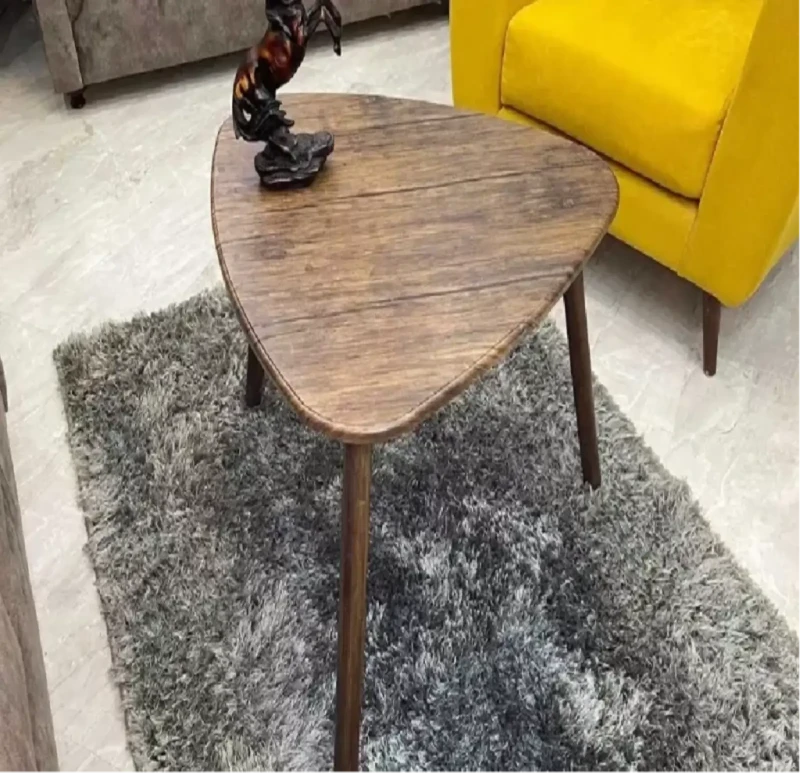 Triangle Sofa Table | wooden