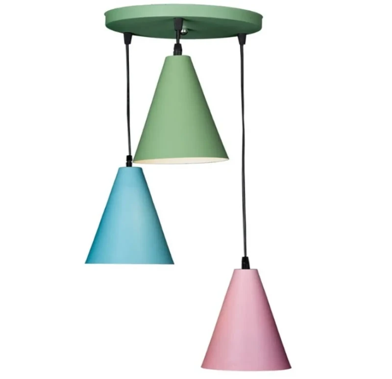 Modern Triple Chandelier