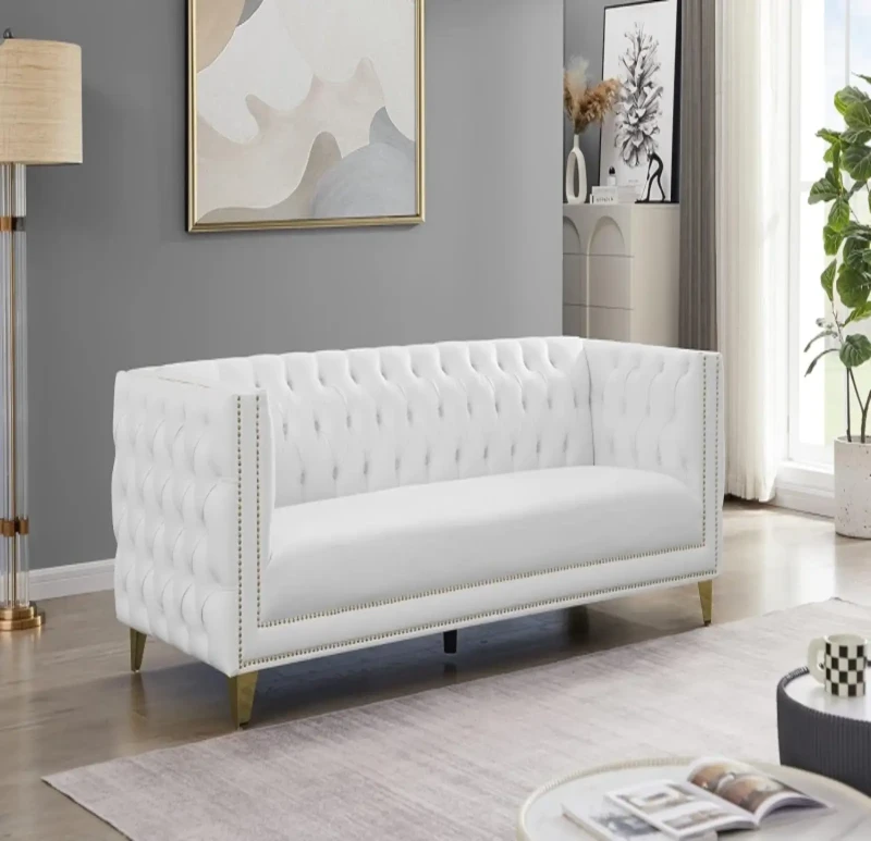White Capotine Sofa