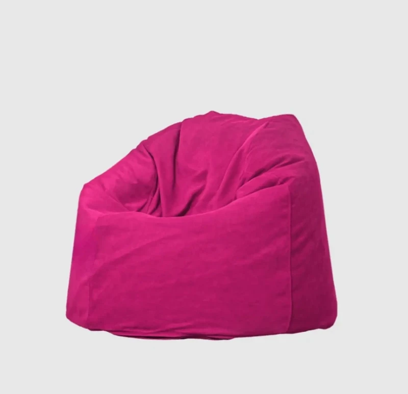 Fuchsia Linen Bean Bag | Large