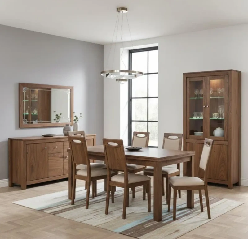 Modern Wooden Dining Room