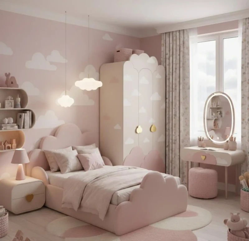 Cloud Modern Children's Room