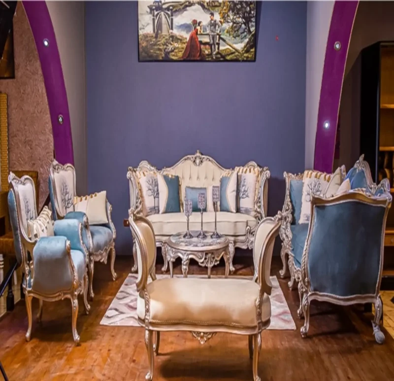 New Classic Champaign Salon With a Banquet