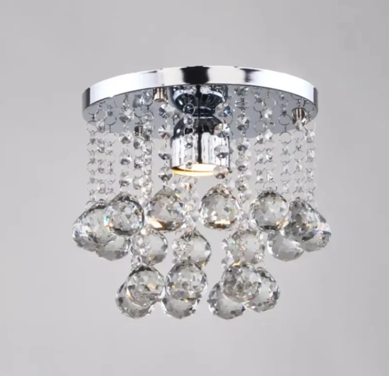 Crystal Chandelier 1 Bulb