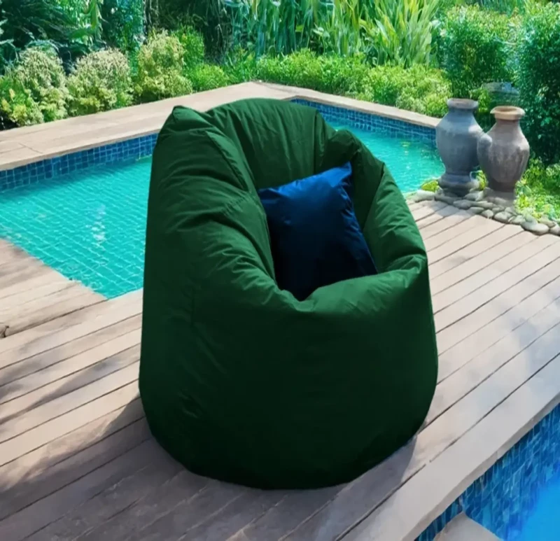 Comfy Waterproof Bean Bag Dark Green | 3XL
