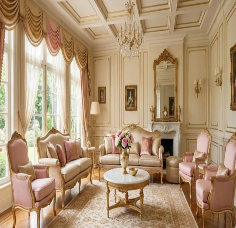 Classic Champaign Kashmir Salon