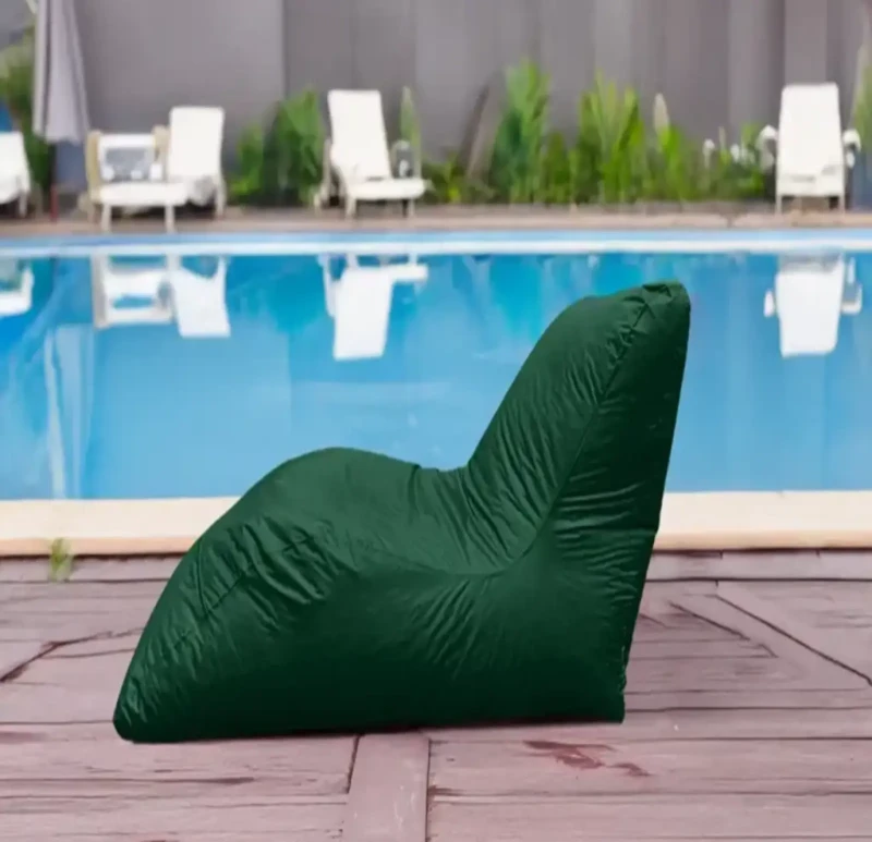 Waterproof Chaise Longue | Green