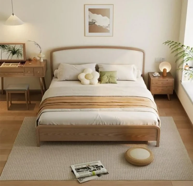 Modern Wooden Bed | Bohemian Style