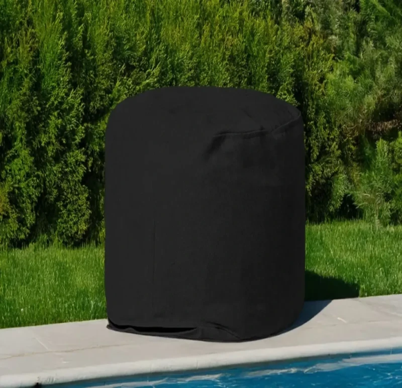 Linen Bean Bag | Black