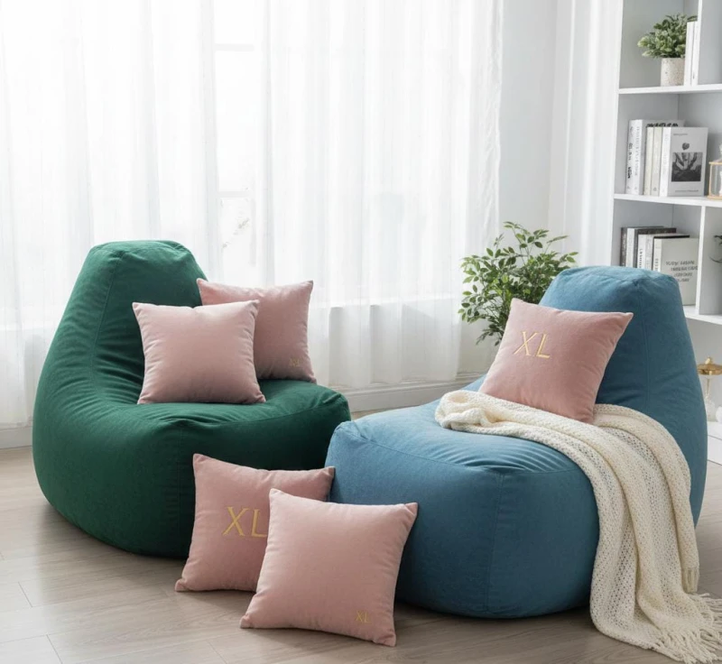 2 Pieces XL Bean Bag Set