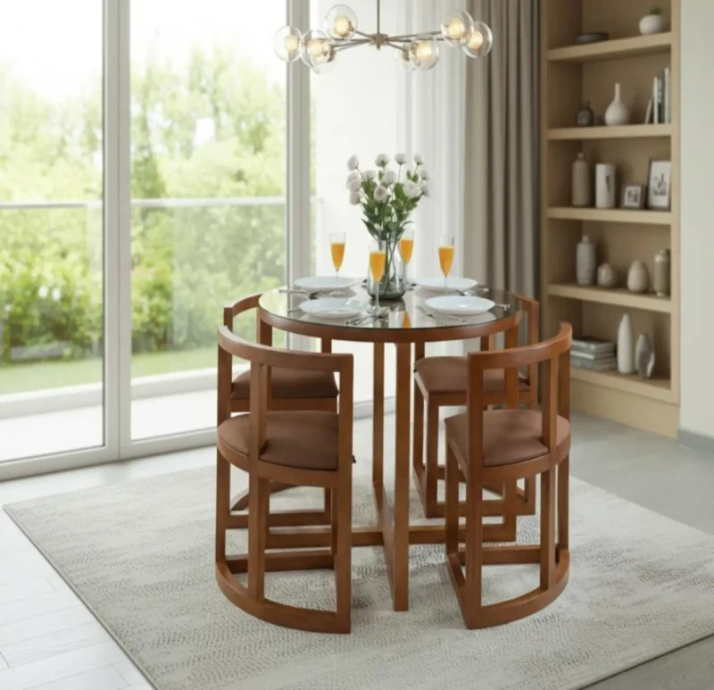 Overlapping Dining Table