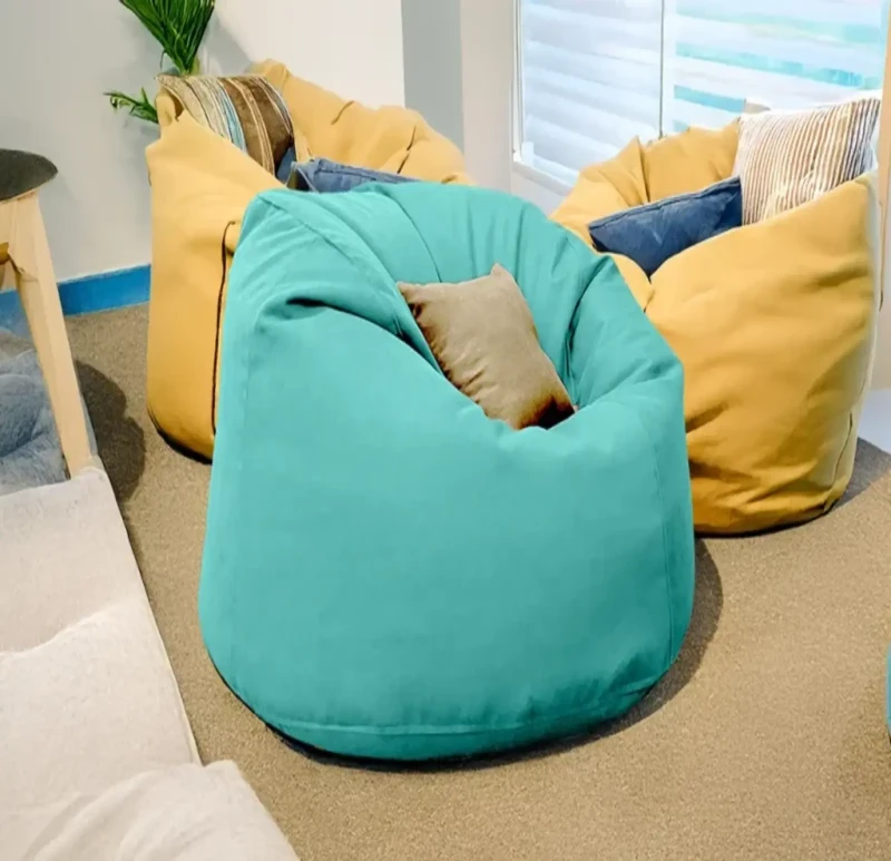 Minti Green Comfy Linen Bean Bag | 4XL