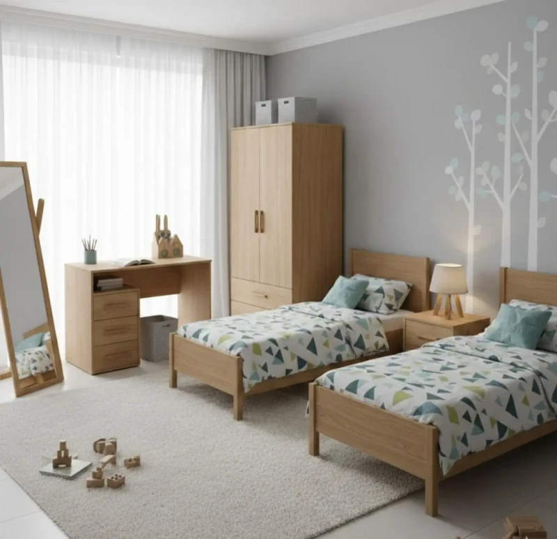 Modern Children's Room | Stand Mirrors as a Gift