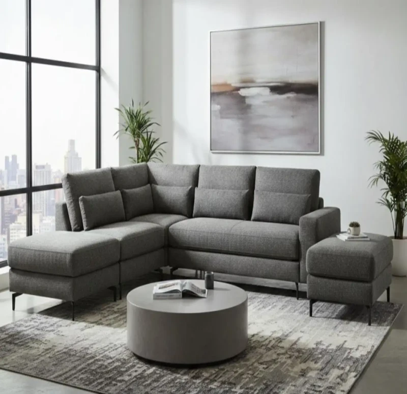 Modern Corner With 6 Pieces