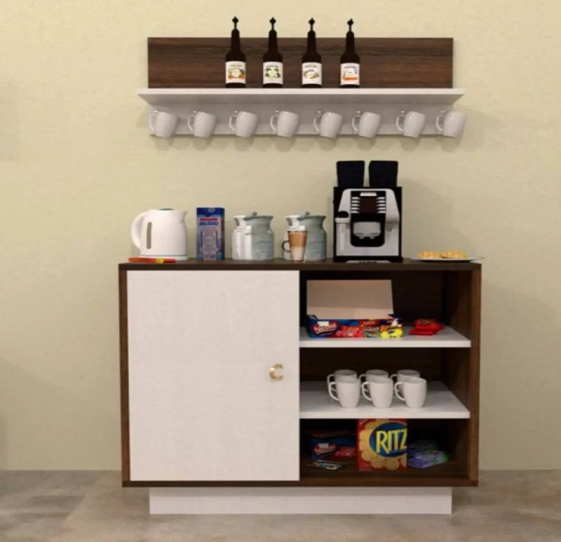 Coffee Corner Modern | White And Brown
