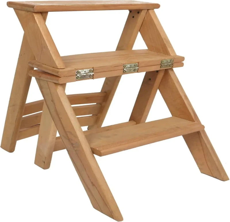 Modern Light Brown Ladder Chair