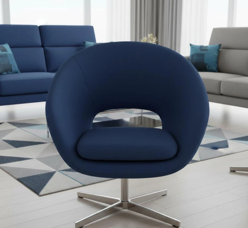 Modern Sofa Set 4 Pieces - Stainless Legs