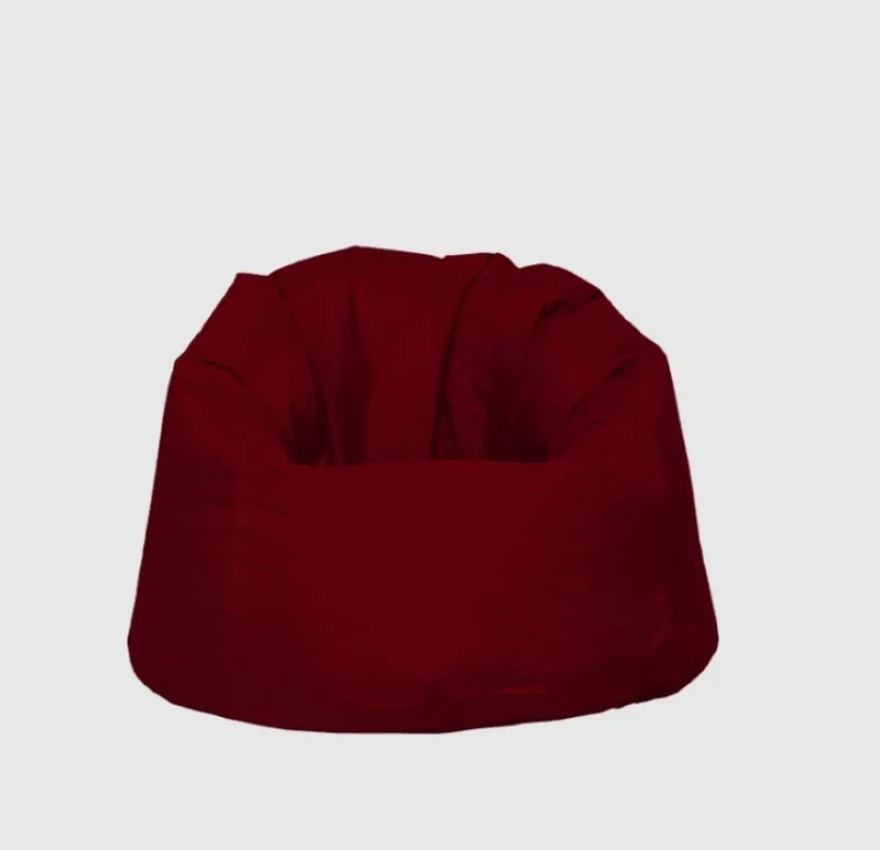 Dark Red Comfy Large Bean Bag