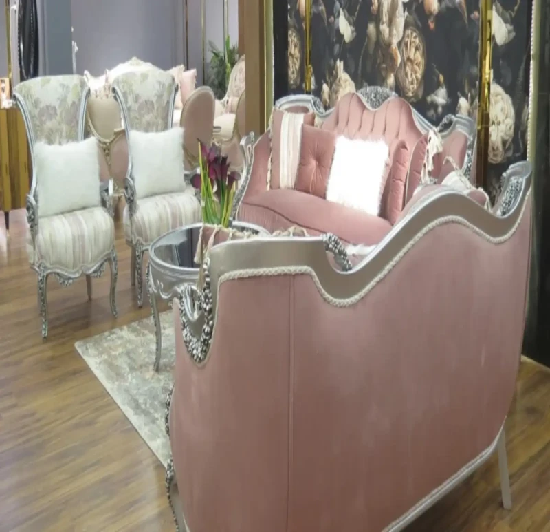 New Classic Kashmir Salon Set | 5 Pieces