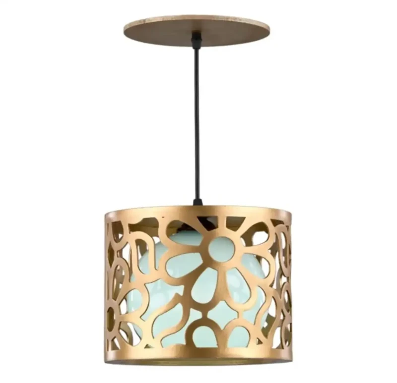 Wooden decorative pendant 1 lamp