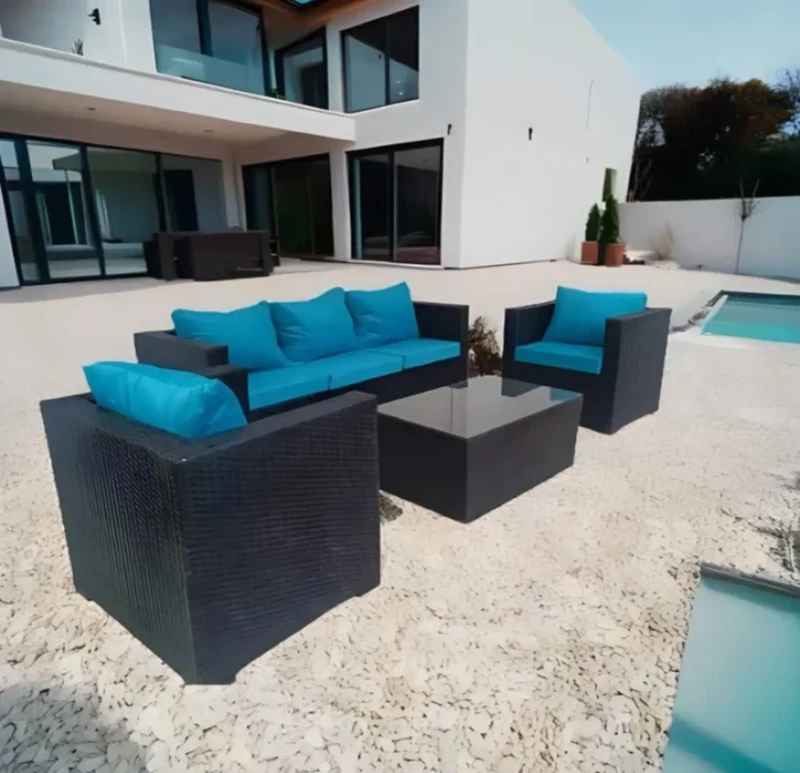 Turquoise Garden Set