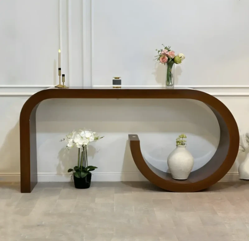 Modern Curved Console
