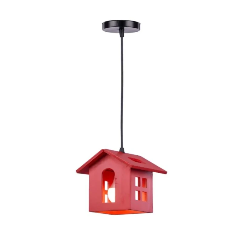 Modern Homo Ceiling Lamp | Red